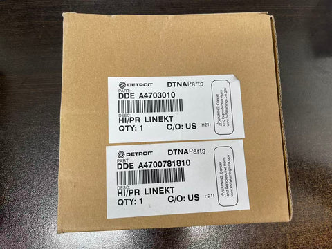GA-DDE-781810 High Pressure Fuel Injector Line Kit DDE A4700781810 FOR DETROIT DD13 DD15