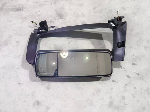 GA-V-129A Complete-R Door Mirror Complete With Bracket Chrome Cover Right Side For Volvo VNL 2018-2024