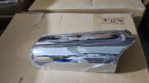GA-PE-051-1A-L Chrome Door Mirror Cover Left Driver Side For PETERBILT 579 2023 2024 2025 2026