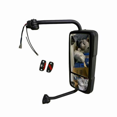 GA-MK-044B-R Black Door Mirror Assemblies W/Arms Right Side For Mack Anthem 2017+