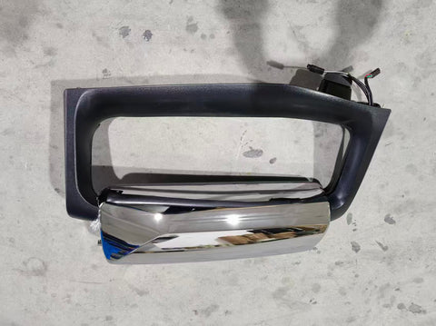 GA-V-129A Complete-R Door Mirror Complete With Bracket Chrome Cover Right Side For Volvo VNL 2018-2024