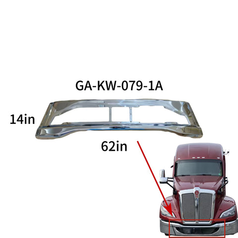 GA-KW-079-1A Center Bumper For Kenworth T680 Next GEN 2022+