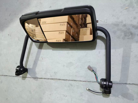 GA-MK-044A-L Chrome Door Mirror Assemblies W/ Arms Left Driver Side for Mack Anthem 2017 2018 2019 2020 2021 2022 2023 2024