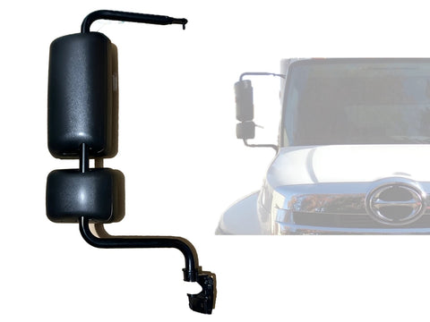 GA-A-402B-R Door Mirror Assembly Black Right Passenger Side For Hino 238 258 268 338 2008-2021