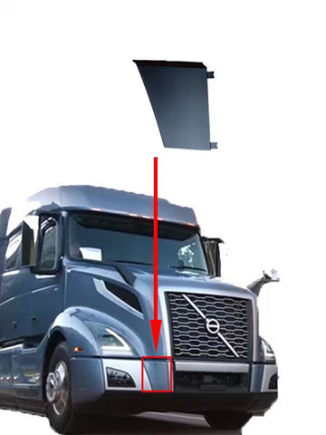 GA-V-079-3-R Bumper Corner Cover Right Passenger Side Volvo VNL 2018 2019 2020 2021 2022 2023