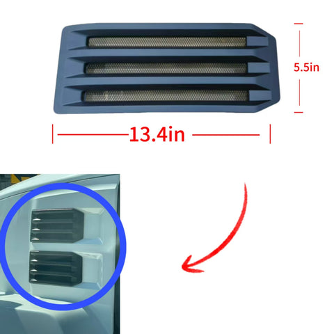GA-MK-049B-L Hood Grille Black Left Side For Mack Anthem 2017+ 84744696