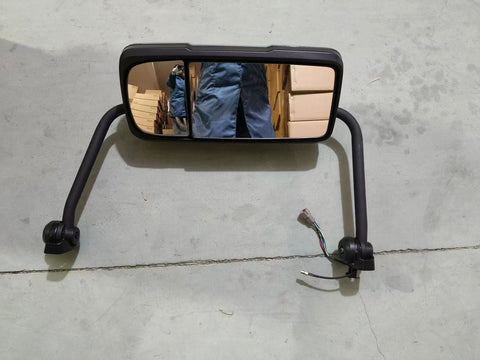GA-MK-044A-L Chrome Door Mirror Assemblies W/ Arms Left Driver Side for Mack Anthem 2017 2018 2019 2020 2021 2022 2023 2024