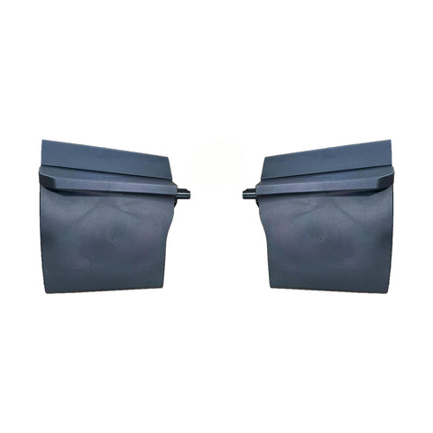 GA-FR-166-Pair Gray Truck Quarter Fender W/ Clamp LH&amp;RH For Freightliner Cascadia 2018 2019 2020 2021 2022 2023 2024