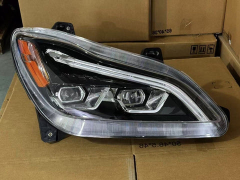 GA-KW-051B-R LED Headlight Lamp Black Right Side For Kenworth T680 Next GEN 2022+