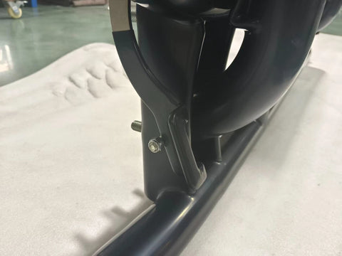 GA-DGCAS-3-S-VL25 Black Deer Guard Bumper PVC with Bracket for Volvo VNL 2017-2025