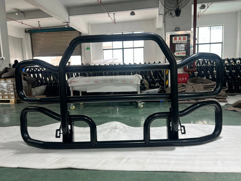 GA-DGCAS-3-S-VL25 Black Deer Guard Bumper PVC with Bracket for Volvo VNL 2017-2025