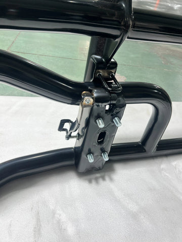GA-DGCAS-3-S-VL25 Black Deer Guard Bumper PVC with Bracket for Volvo VNL 2017-2025