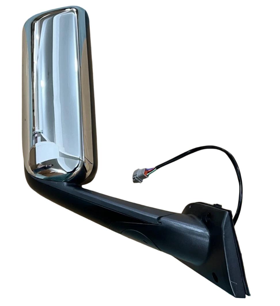 GA-FR-099A-R Door Mirror Chrome RH For Freightliner Cascadia 2018 2019 2020 2021 2022 2023 2024
