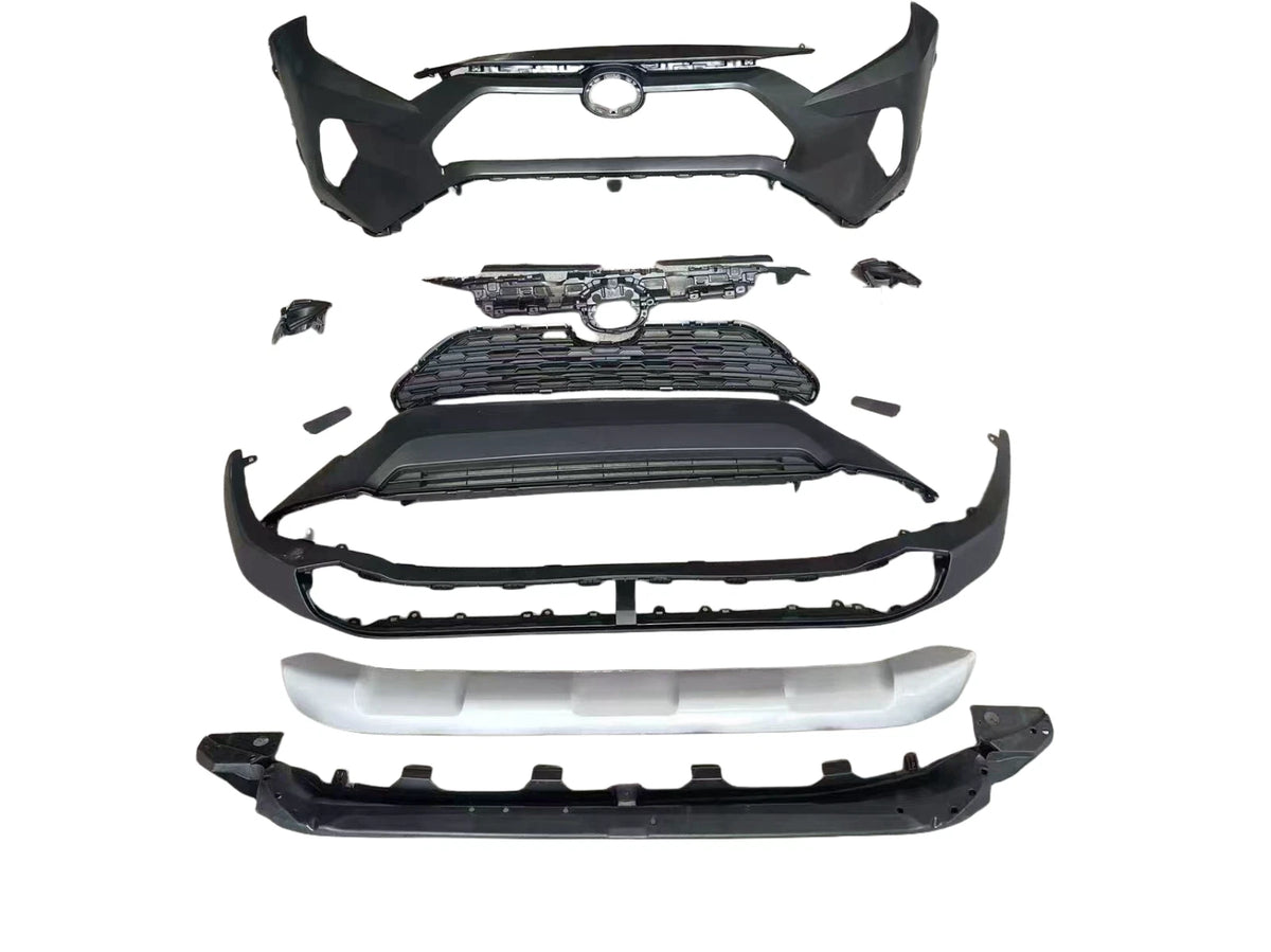 GA-RV19-010 For 2019-2021 Toyota Rav4 LE Front Bumper KIT WITHOUT FOG LAMP