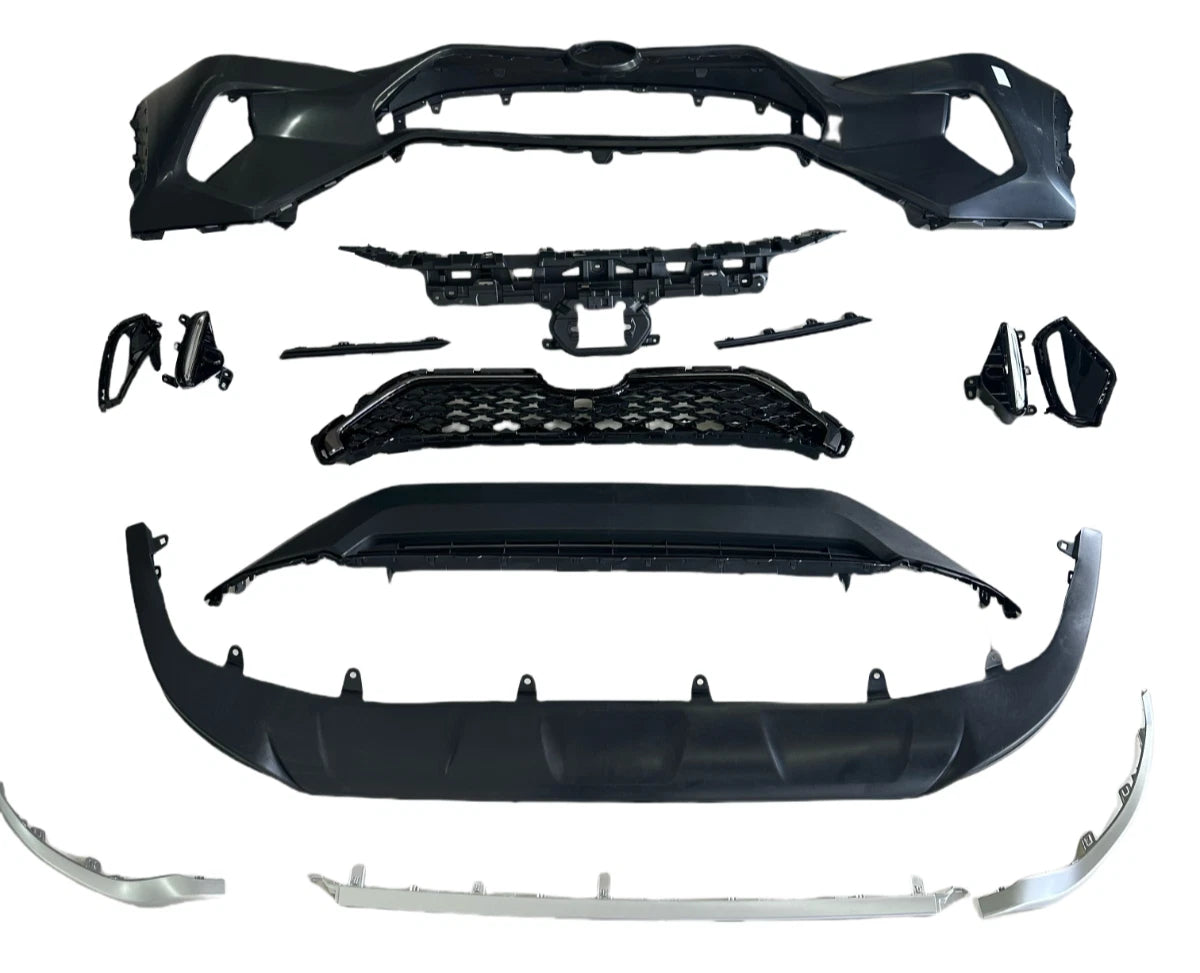 GA-RV22-012Complete Front Bumper Kit for Toyota Rav4 XSE 2022 2023 2024