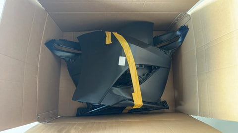 GA-01-1061 TOYOTA CAMRY 2021 2022 2023 LE FRONT BUMPER KIT WITH RADAR HOLE