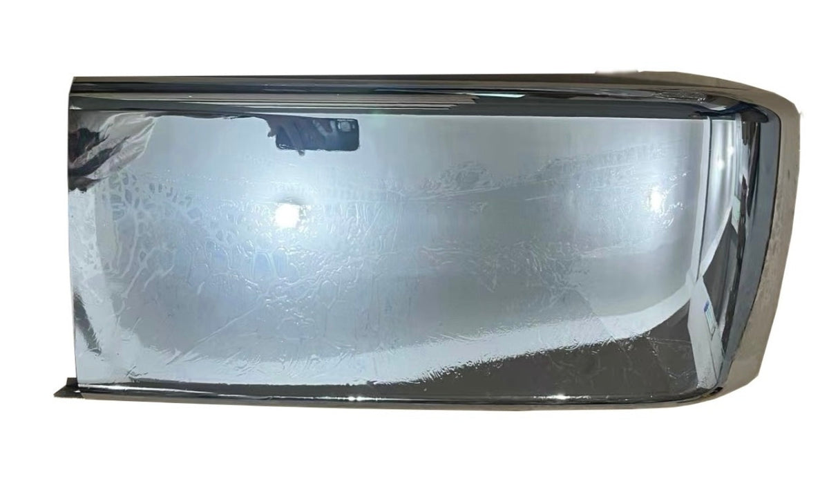 GA-FR-148-2-L Chrome Corner Bumper Left Side For Freightliner Fl50,60,70,80,106,112 1991 -2015