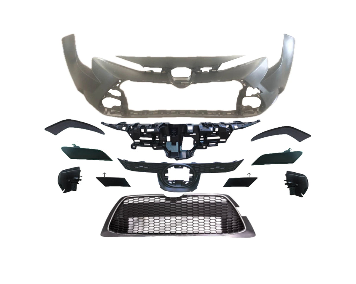 GA-CRU20-034 TOYOTA COROLLA 2020 2021 2022  LE FRONT BUMPER KIT