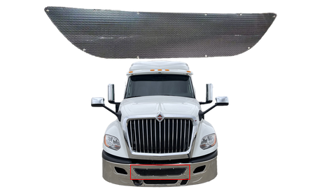 GA-IN-009 Bumper Grille For International Prostar 2008 2009 2010 2011 2012 2013 2014 2015 2016