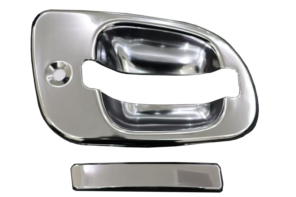 GA-FR-028-L Chrome Door Handle Cover LH For Freightliner Cascadia 2008 2009 2010 2011 2012 2013 2014 2015 2016 2017