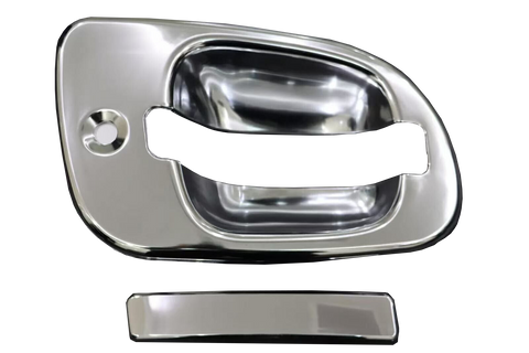 GA-FR-028-L Chrome Door Handle Cover LH For Freightliner Cascadia 2008 2009 2010 2011 2012 2013 2014 2015 2016 2017