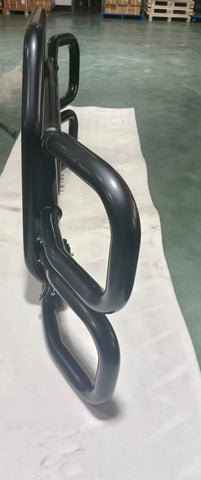 GA-DGCAS-3-S-VL25 Black Deer Guard Bumper PVC with Bracket for Volvo VNL 2017-2025