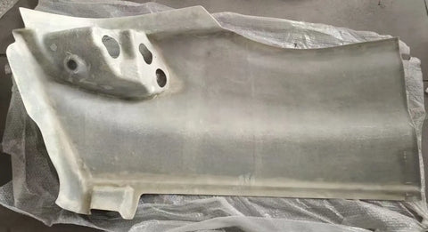 GA-FR-107-L Hood Fender Fiberglass Left Side For Freightliner Cascadia 2008-2017
