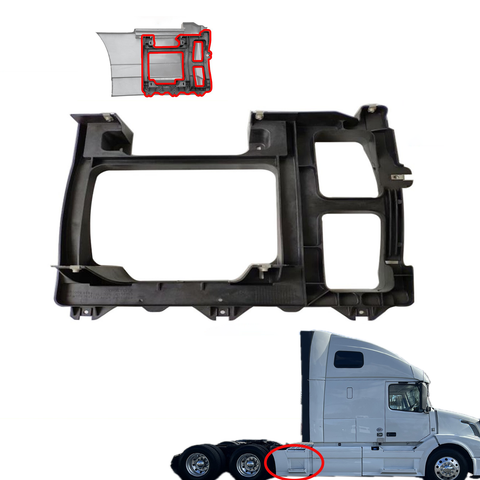 GA-V-089A-2-R Large Inner Support Fit The Rear Step Fairing RH For Volvo VNL 2018 2019 2020 2021 2022 2023