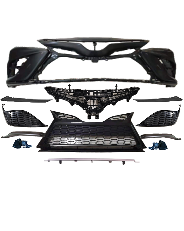 GA-01-1052 TOYOTA CAMRY 2021 2022 2023 SE FRONT BUMPER KIT WITH RADAR HOLE