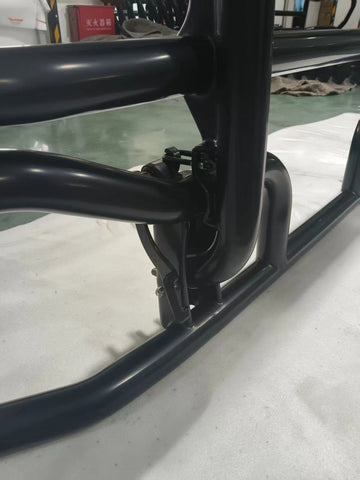 GA-DGCAS-3-S-VL25 Black Deer Guard Bumper PVC with Bracket for Volvo VNL 2017-2025