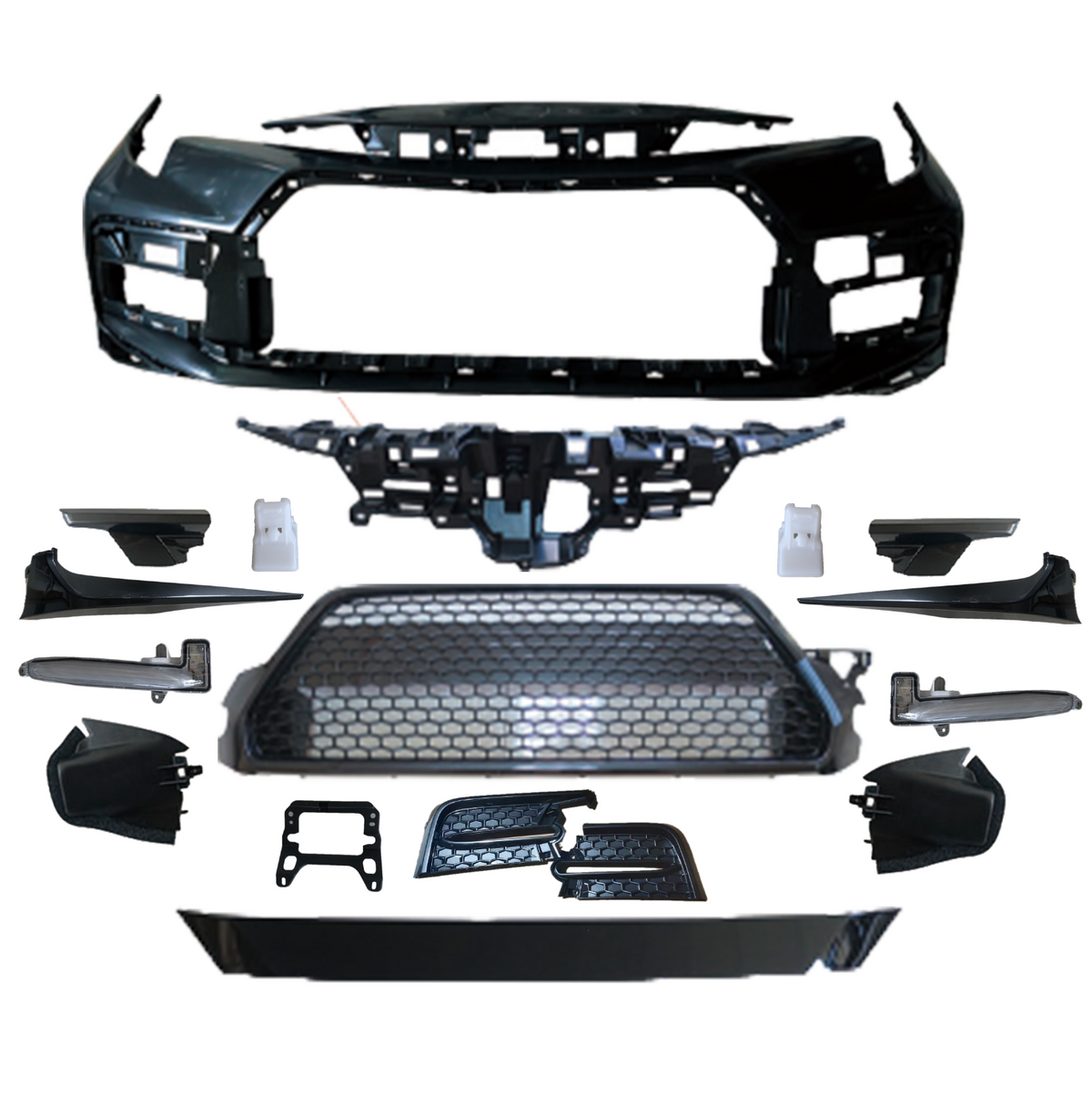 GA-CRU20-004 TOYOTA COROLLA 2020 2021 2022 SE FRONT BUMPER KIT