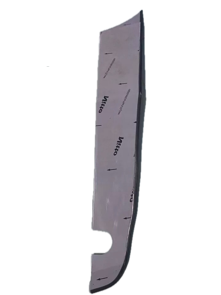 GA-FR-129-R Bumper Fin Chrome Steel RH For Freightliner Cascadia 2018 2019 2020 2021 2022 2023 2024