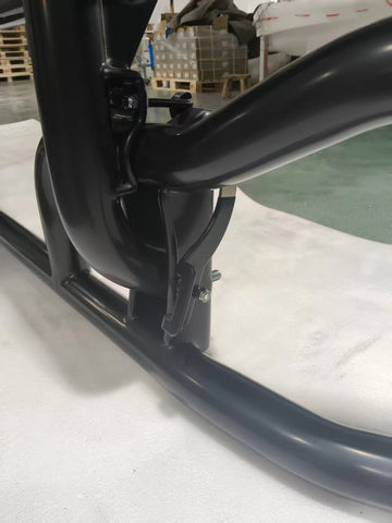 GA-DGCAS-3-S-VL25 Black Deer Guard Bumper PVC with Bracket for Volvo VNL 2017-2025