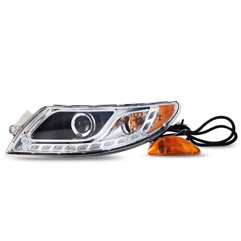 GA-IN-007-A-L Halogen Headlight Assy With Projector Lh, For International 4300/4400 01-12
