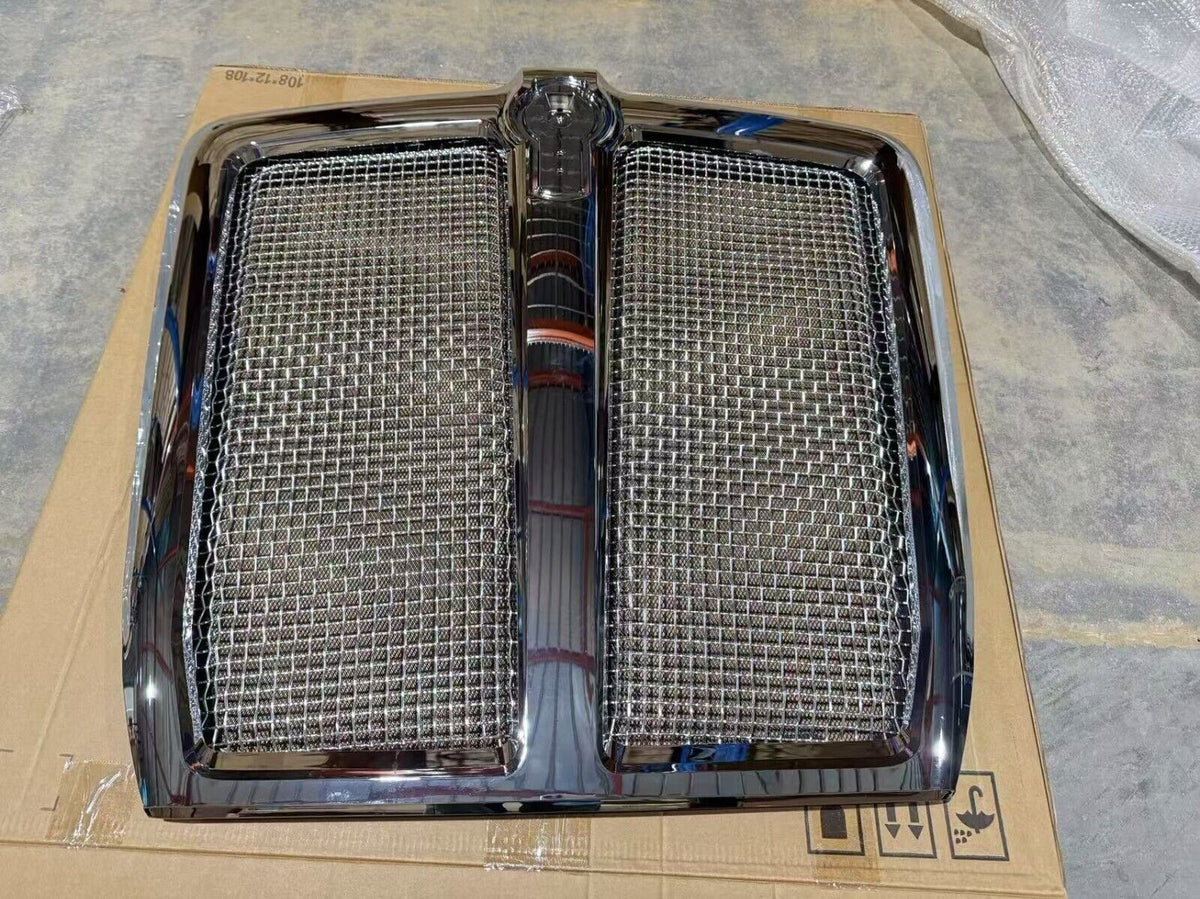 GA-KW-052 Chrome Grille w/ Bug Screen For Kenworth T680 Next Gen 2022+