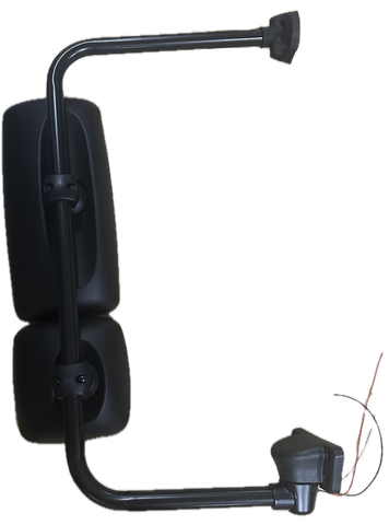 GA-FR-041B-R* Door Mirror Black Assembly with Arm Right For Freightliner M2 2003 2004 2005 2006 2007 2008 2009 2010 2011 2012 2013 2014 2015 2016