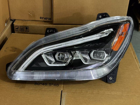 GA-KW-051B-L LED Headlight Lamp Black Left Side For Kenworth T680 Next GEN 2022+