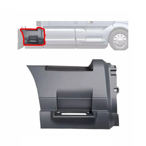GA-V-089D R Rear Step Fairing Panel for Volvo VNL 2018 2019 2020 2021 2022 2023 Passenger (RH) Side /33"