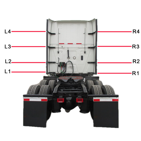 GA-IN-083-1-L Cabin Fairing Bracket Left Side L1 For International LT6252018 2019 2020 2021 2022 2023 2024