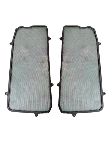 GA-KW-052-2 Bug Screen Pair LH+RH For Kenworth T680 Next Gen 2022 2023 2024 2025