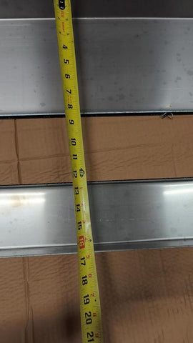 GA-V-114 Current Stainless Steel Chrome Bumper Assembly with Foglamp Hole 16.5" For Volvo VNL 2018 2019 2020 2021 2022 2023